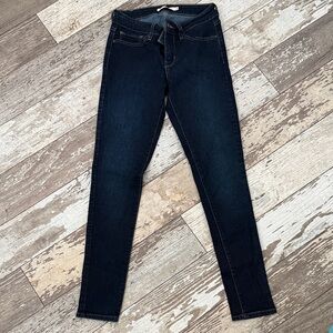 Levi's Dark Indigo Skinny Jeans